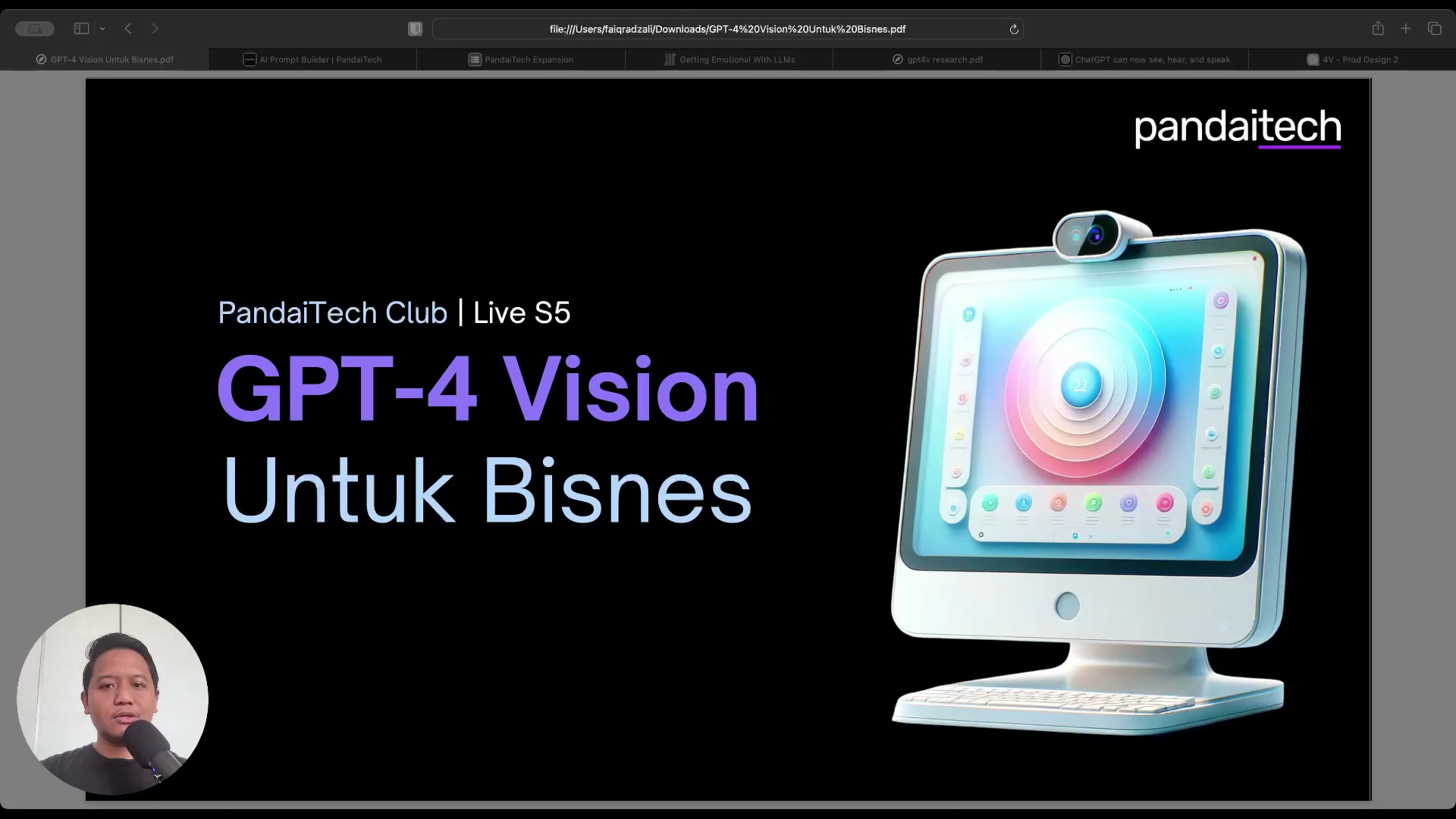 Live S5 - GPT-4 Vision Untuk Bisnes