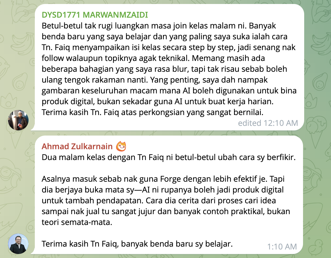 Review peserta tentang cara mengajar langkah demi langkah